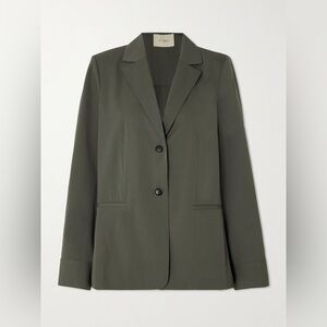 St. Agni Paneled wool-blend twill blazer